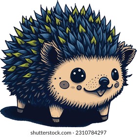 Hedgehog Vector Design for all your decorating needs