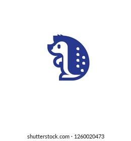 Hedgehog vector isolated icon