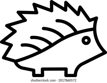 Hedgehog-Vektorsymbol
