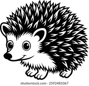 hedgehog, white, back, ground, Image