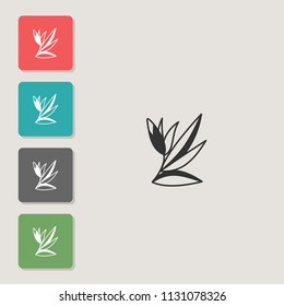 Hedgehyssop - vector icon. Symbol for web, infographics, print design and mobile UX/UI kit. Vector illustration, EPS10.