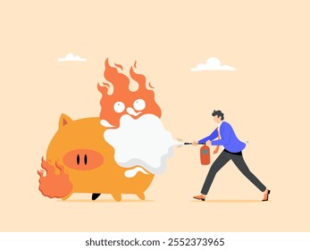 Hedging against the risk of a financial crisis