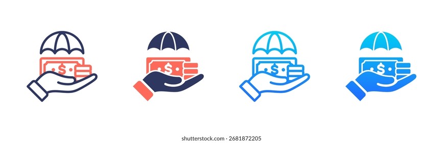 Hedging Icon Pack In Multiple Styles