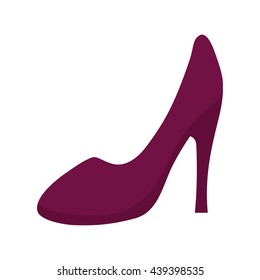 heel icon. Cloth concept design. vector graphic