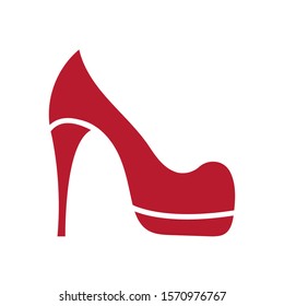 heel shoe accessory isolated icon vector illustration design