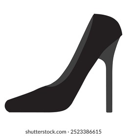 heel shoe icon vector design