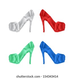 Heel Shoes abstract