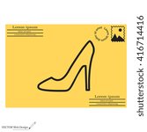 heel shoes icon 