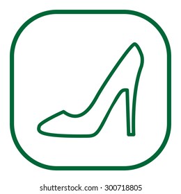 heel shoes icon 