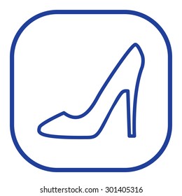 heel shoes icon 