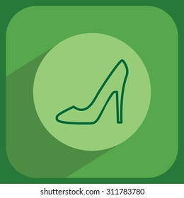 heel shoes icon 