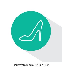 heel shoes icon 