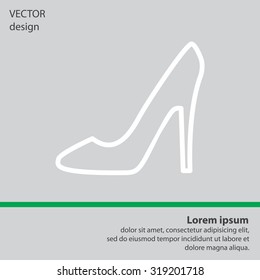heel shoes icon 
