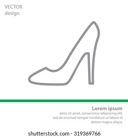 heel shoes icon 