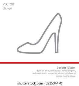 heel shoes icon 