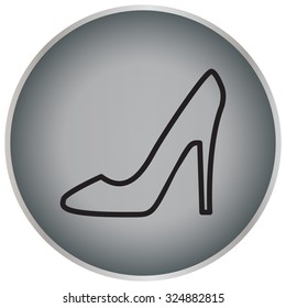 heel shoes icon 