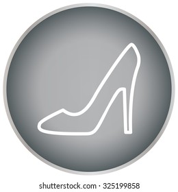 heel shoes icon 