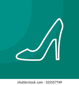 heel shoes icon 