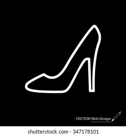 heel shoes icon 