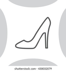 heel shoes icon 