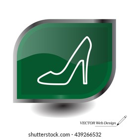 heel shoes icon 