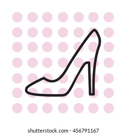 heel shoes icon 