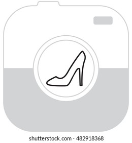 heel shoes icon 