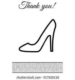 heel shoes icon 