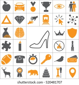 heel shoes icon 
