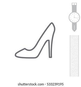 heel shoes icon 
