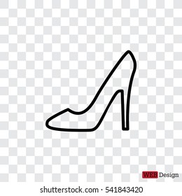 heel shoes icon 
