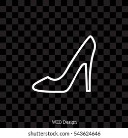 heel shoes icon 
