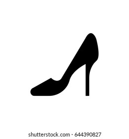 heel shoes icon illustration isolated vector sign symbol
