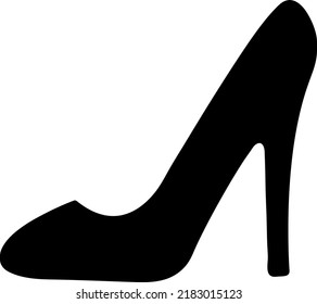 heel shoes icon vector illustration on white background..eps
