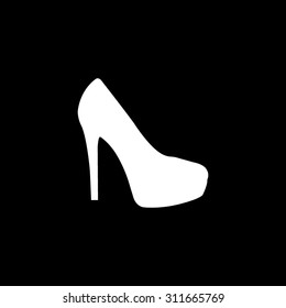  heel shoes  - vector icon