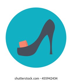 Heel Shoes Vector Icon