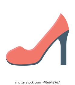 
Heel Shoes Vector Icon
