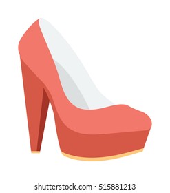 Heel Shoes Vector Icon
