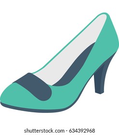 Heel Shoes Vector Icon