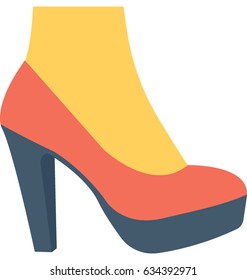 Heel Shoes Vector Icon