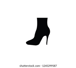 Heel symbol icon fashion women female