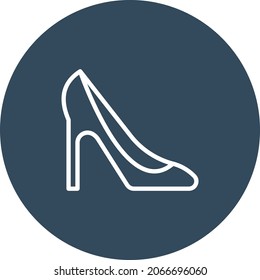 Heel Vector Icon That Can Easily Modified Or Edit

