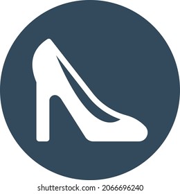 Heel Vector Icon That Can Easily Modified Or Edit

