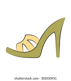 
Heels Colored Vector Icon
