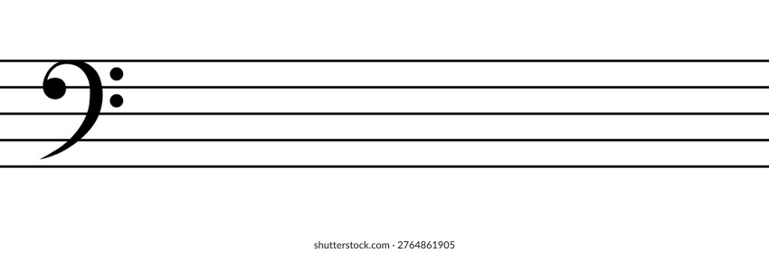 heet music notation blank template with bass clef