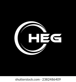 HEG Letter Logo Design, Inspiration for a Unique Identity. Modern Elegance and Creative Design. Watermark Your Success with the Striking this Logo.