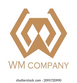 hegsagonal logo for company vector