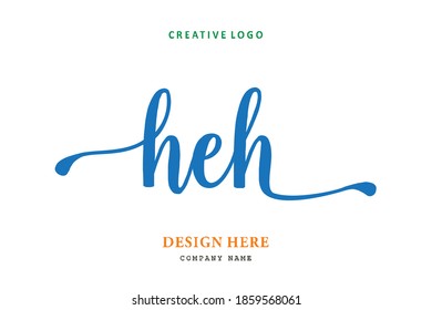 HEH lettering logo is simple, easy to understand and authoritative