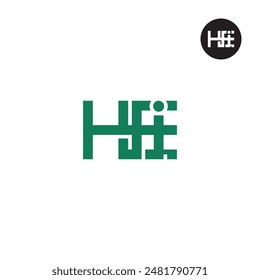 HEI Logo Letter Monogram Design