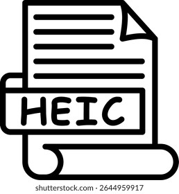 HEIC high efficiency image container format